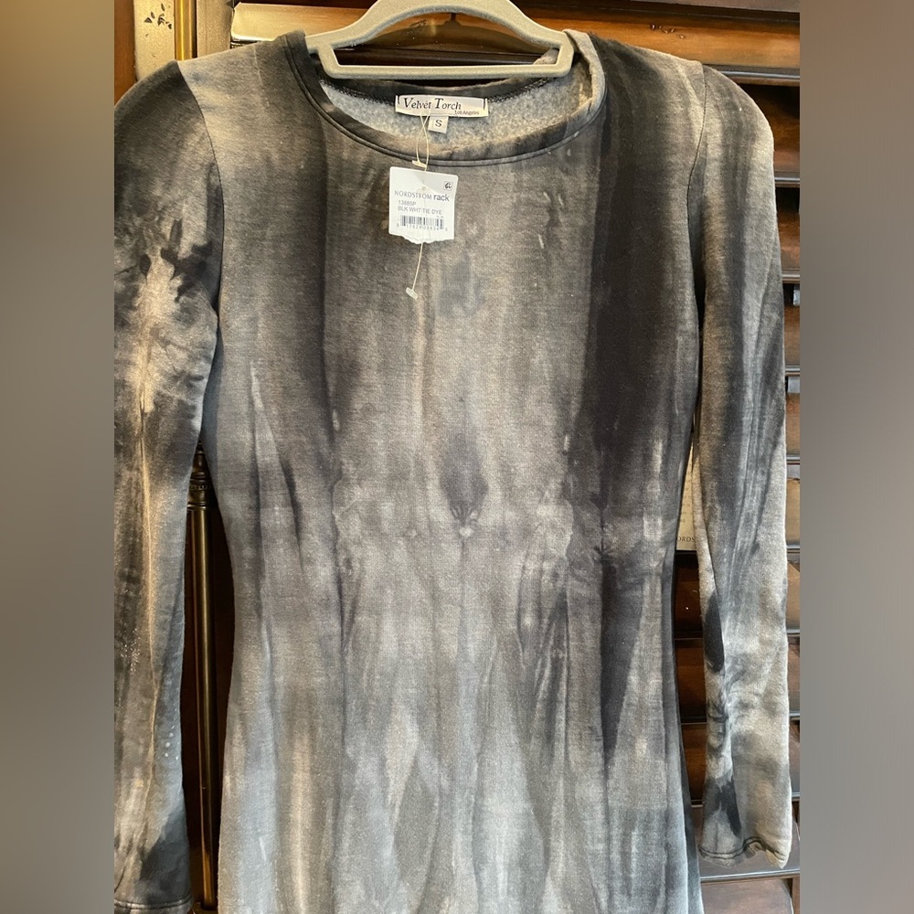 NWT Velvet Torch Los Angeles Body Con Soft Tie Dye *As Is Small - Picture 4 of 7